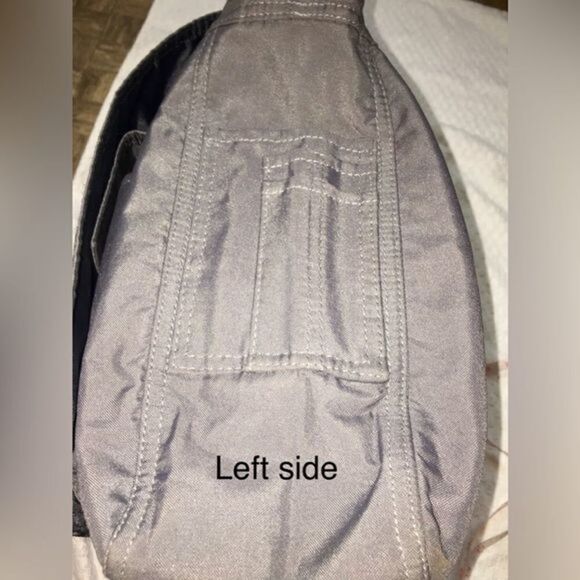 Large Black gray Japanese ANIME BLEACH series crossbody messenger school bag - Picture 8 of 16